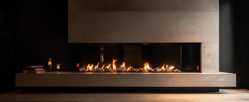 Gas Fireplace Ember Bed Design Services in Greenville, Texas
