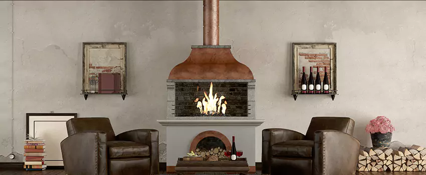 Thelin Hearth Products Providence Pellet Insert Fireplace Installation in Greenville, TX