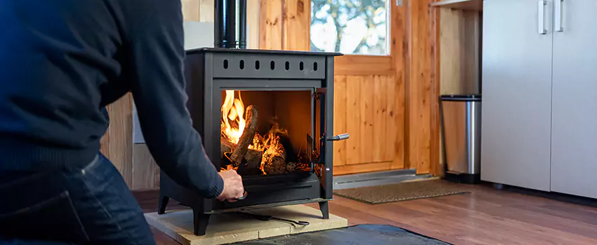 Open Hearth Wood Fireplace Installation in Greenville, TX