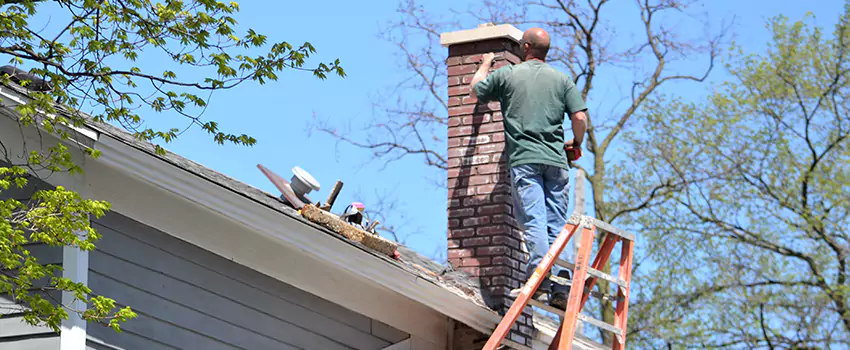 Vinyl and PVC Chimney Flashing Installation in Greenville, TX