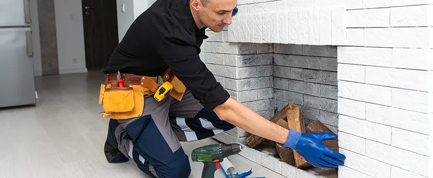 Fireplace Damaged Damper Frame Repair Services in Greenville, Texas