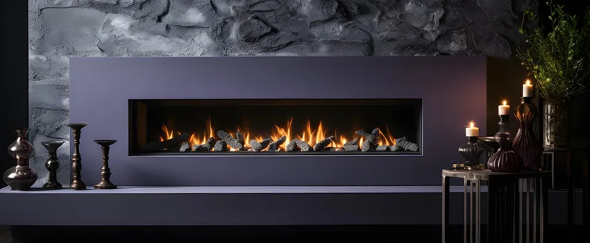 Ember Bed for Ventless Gas Fireplace in Greenville, TX